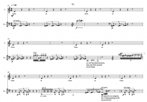 Felix Leuschner Krieg Partitur